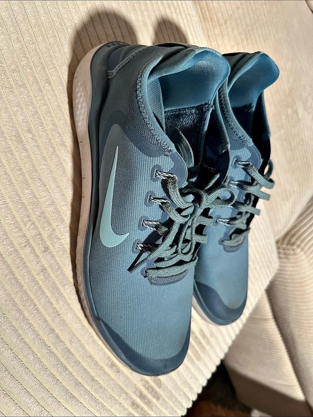 Nike Free RN Blue Athletic Sneakers